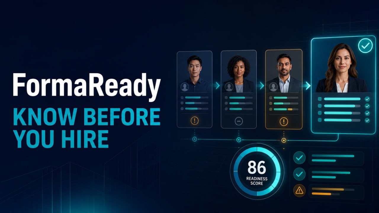 FormaReady Launches Candidate Readiness Assessment &mdash; Know Before You Hire